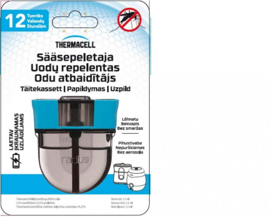 40 valandų veikiantis papildymas, Thermacell