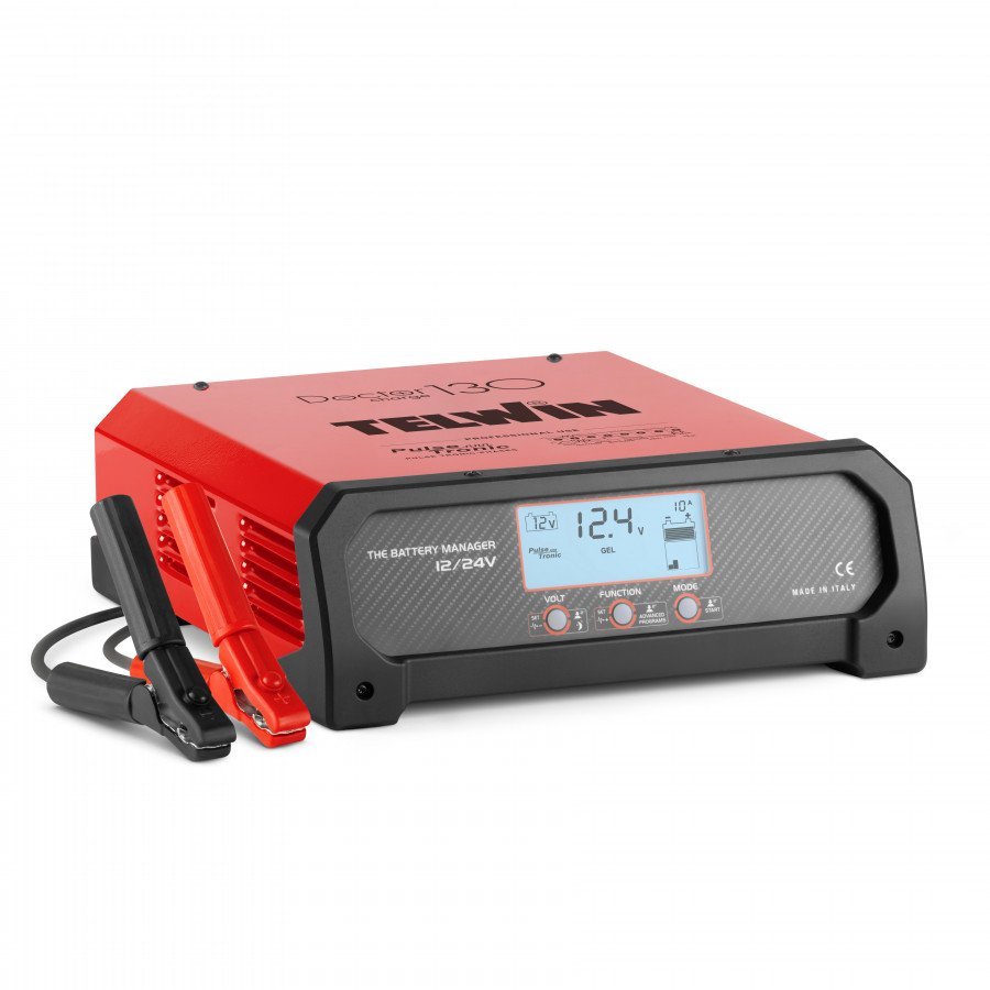 Elektroninis įkroviklis Doctor Charge 130 12/24V, Telwin