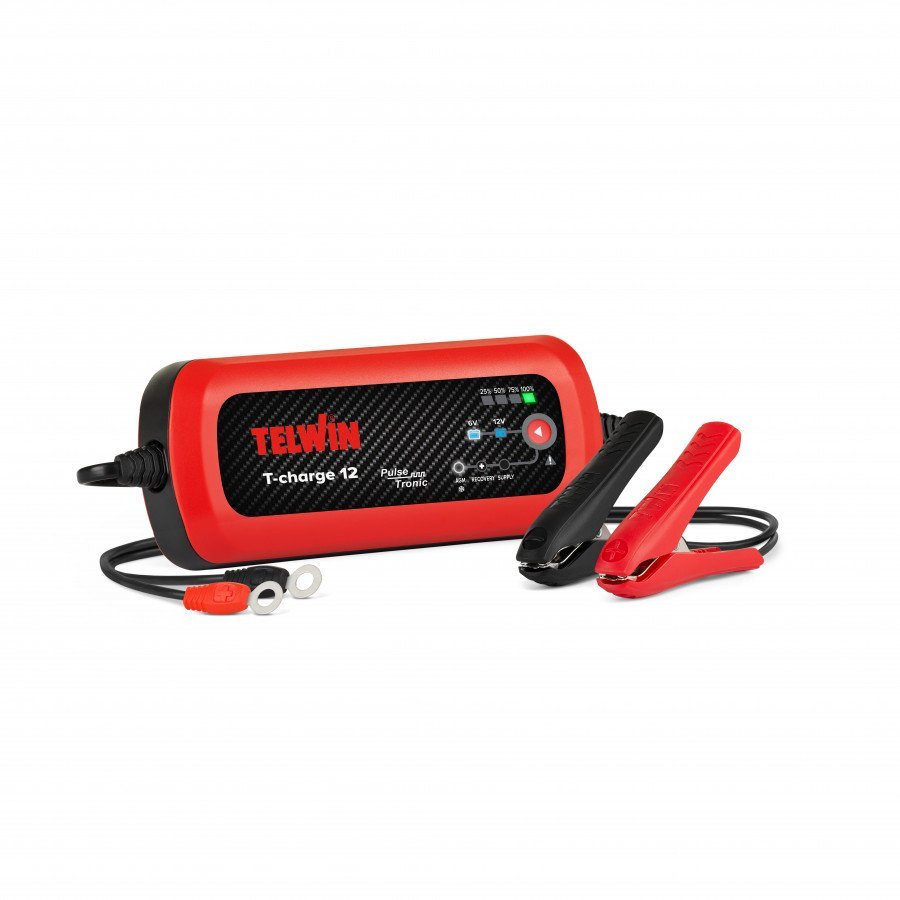Automatinis, drėgmei atsparus įkroviklis T-Charge 12 6-12V, Telwin