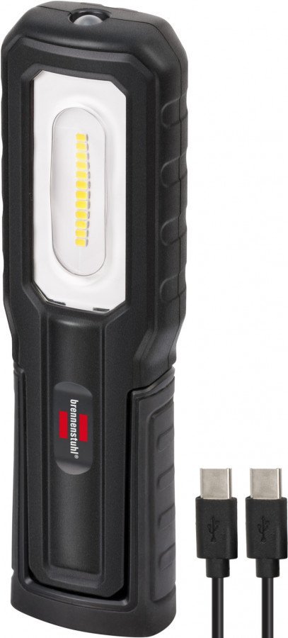 Akumuliatorinis šviestuvas LED HL 700 A USB IP54 700+100lm L, Brennenstuhl