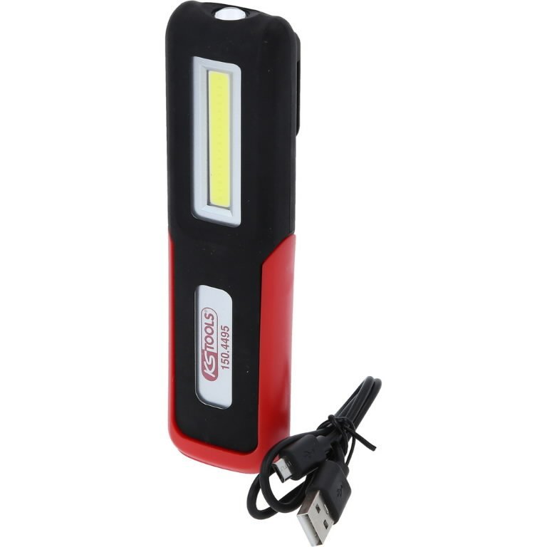 Rankinis šviestuvas, sulankstomas, 3 vatų COB LED 3vatt, KS Tools