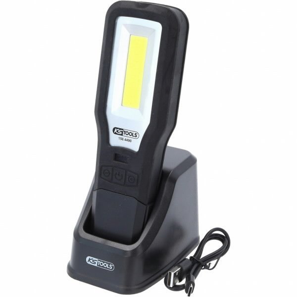Mobile workshop hand lamp, foldable, 550 lumen 550 luumen, KS Tools