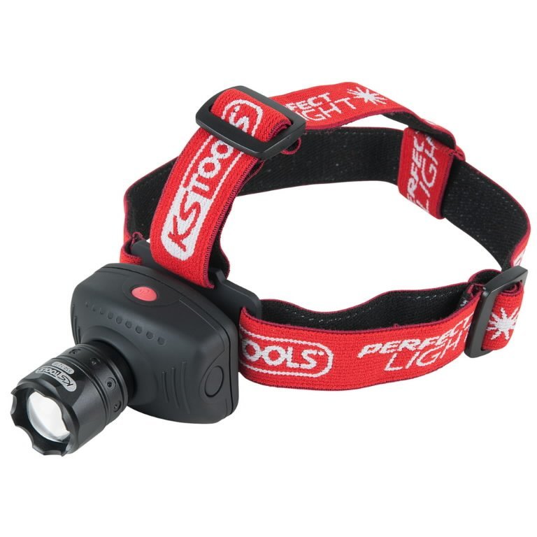 Galvos lempa su fokusavimo funkcija CREE LED 140 luumen, KS Tools
