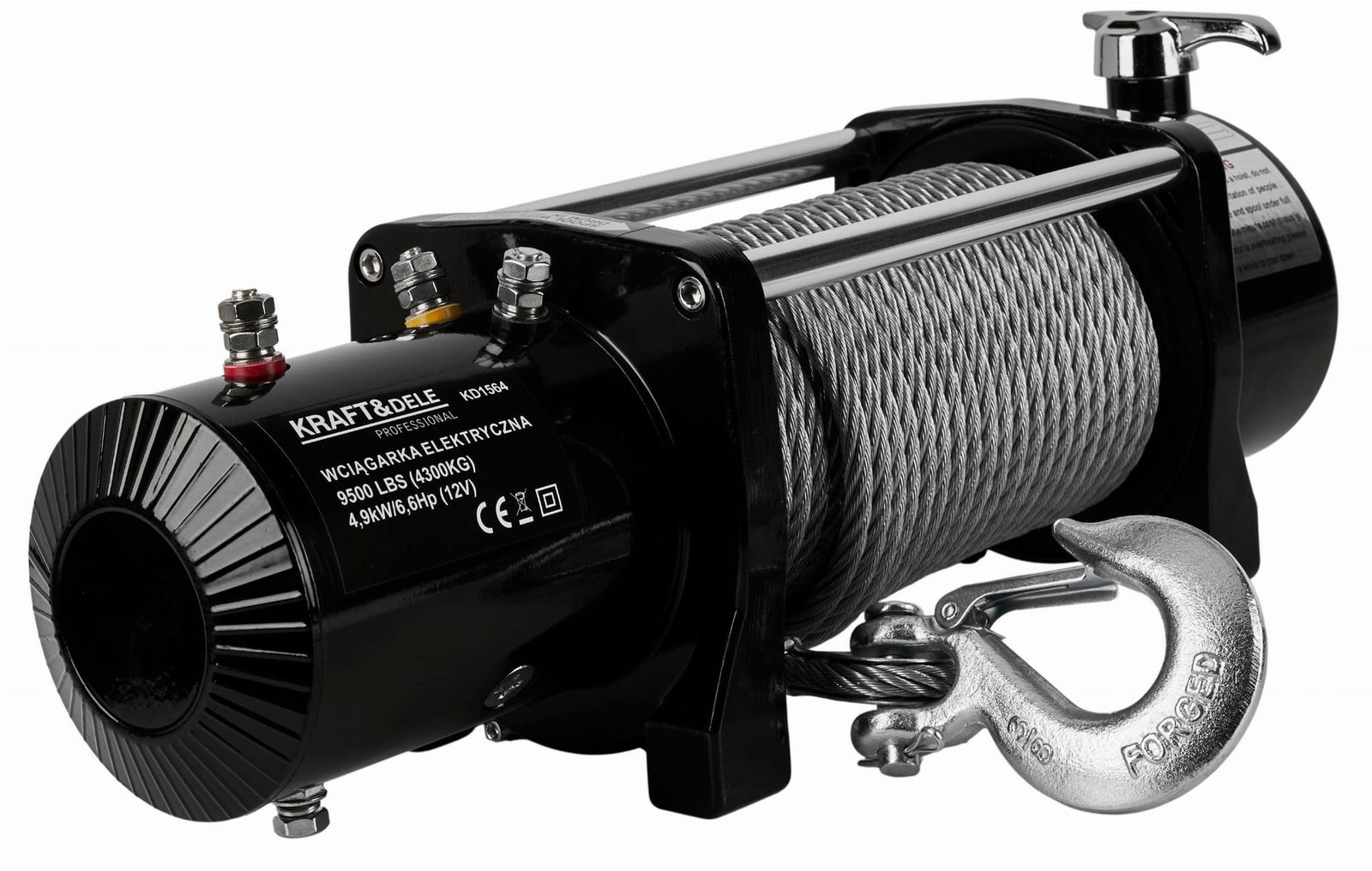 Elektrinė gervė KD1564 9500LBS 12V