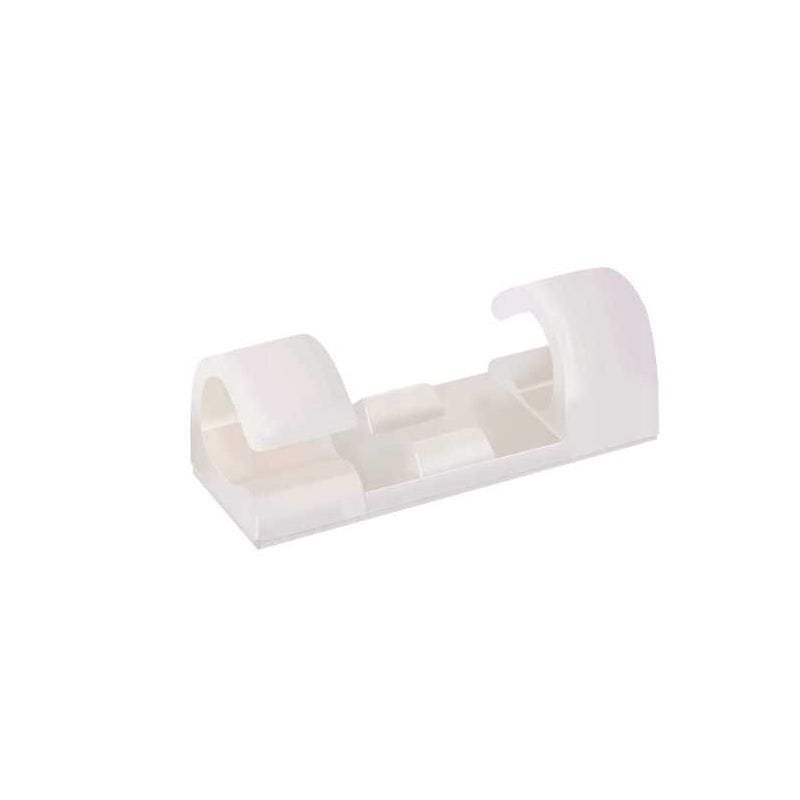 Organizatorius kabeliams ant lipnios juostos, 20 vnt., 30×10 mm, KD10080