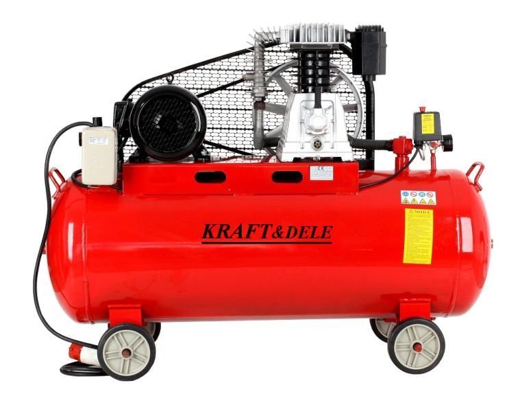 Tepalinis oro kompresorius, 300 l, 2 stūmokliai – KD1476