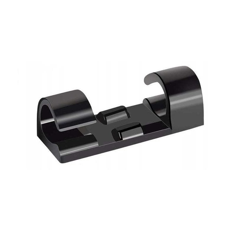 Kabelių organizatorius su lipnia juosta, 20 vnt., 30×10 mm, KD10081