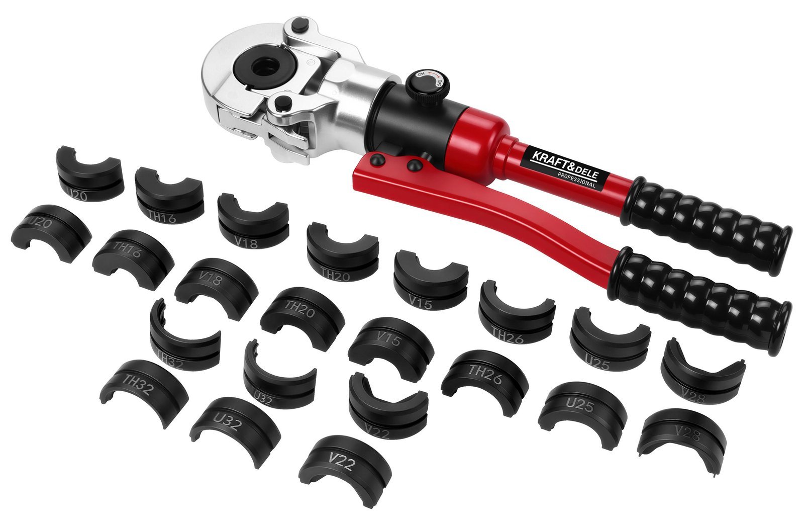 Zaciskarka do rur PEX 12T 16-32mm KD5678