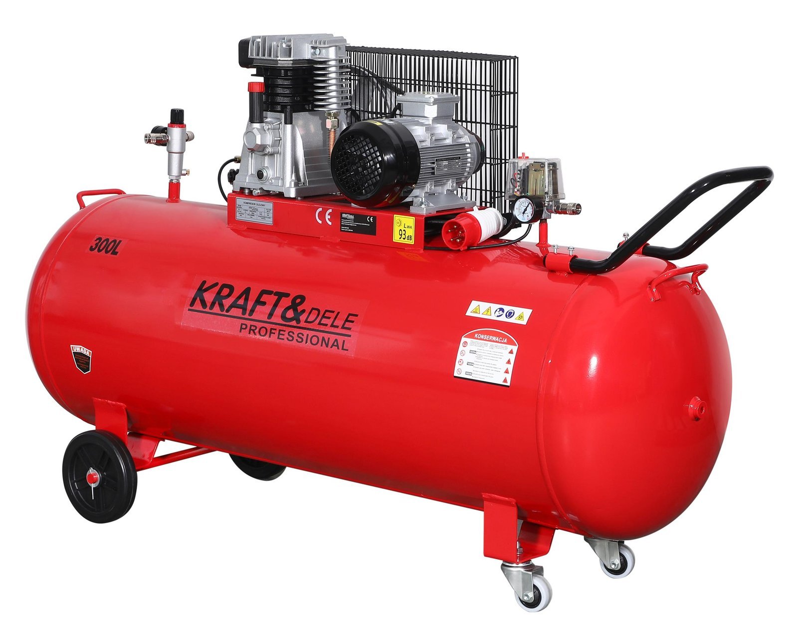 Kompresor olejowy 300L 9,5kW KD1409