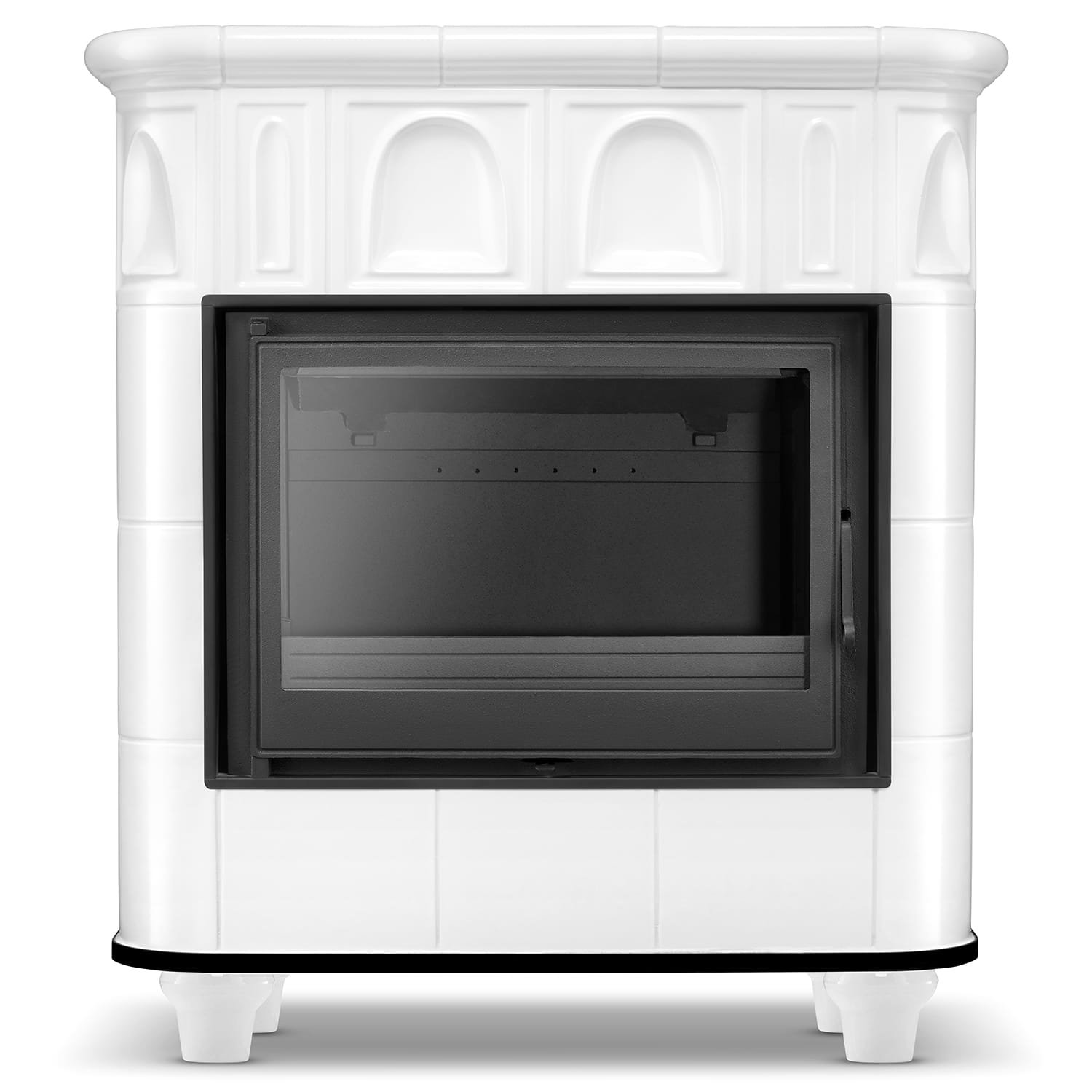 Koklinis židinys su ketaus įdėklu GRAZ (13 kW) Ne