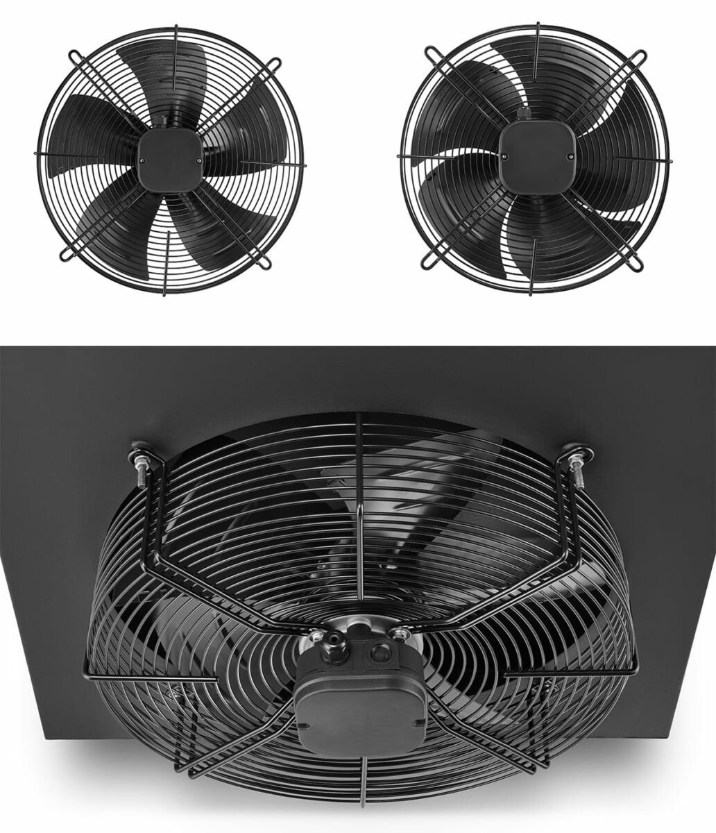 Krosnelė su ventiliatoriumi HIGHER OKTAGON PN1 (30 kW)