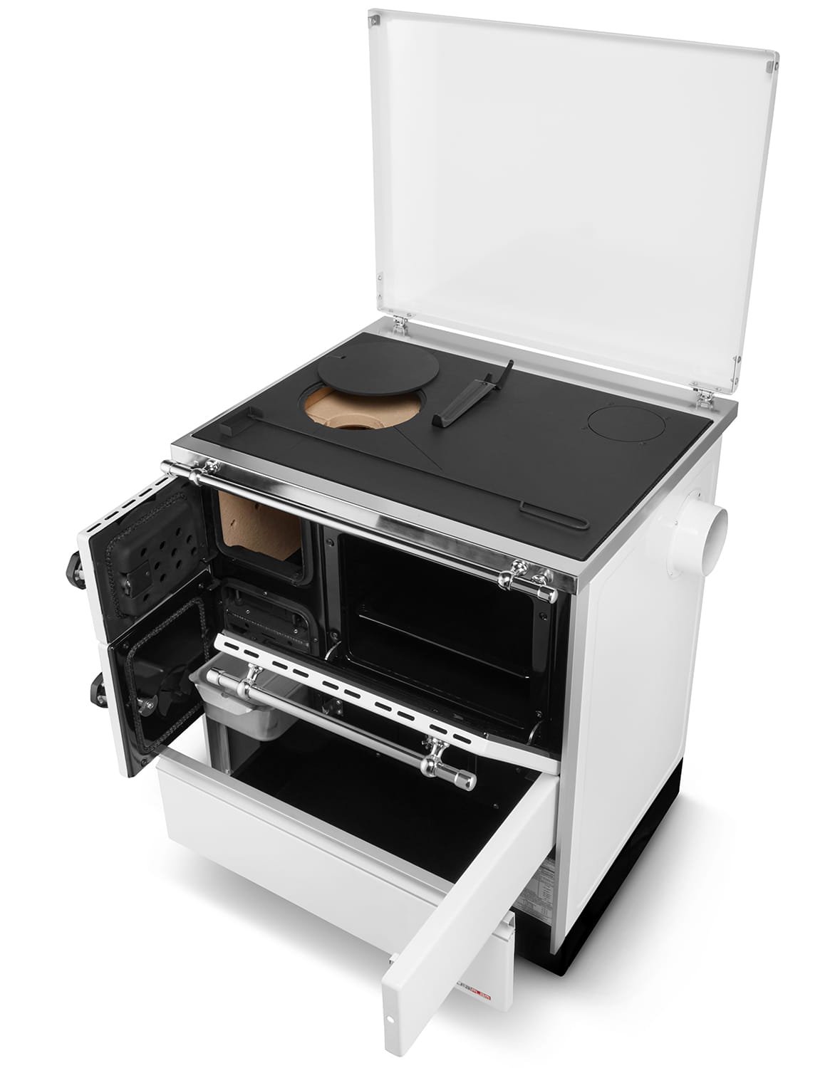 Krosnelė-viryklė ALFA PLAM ALFA 70 FAVORIT (7,3 kW) Kairėje