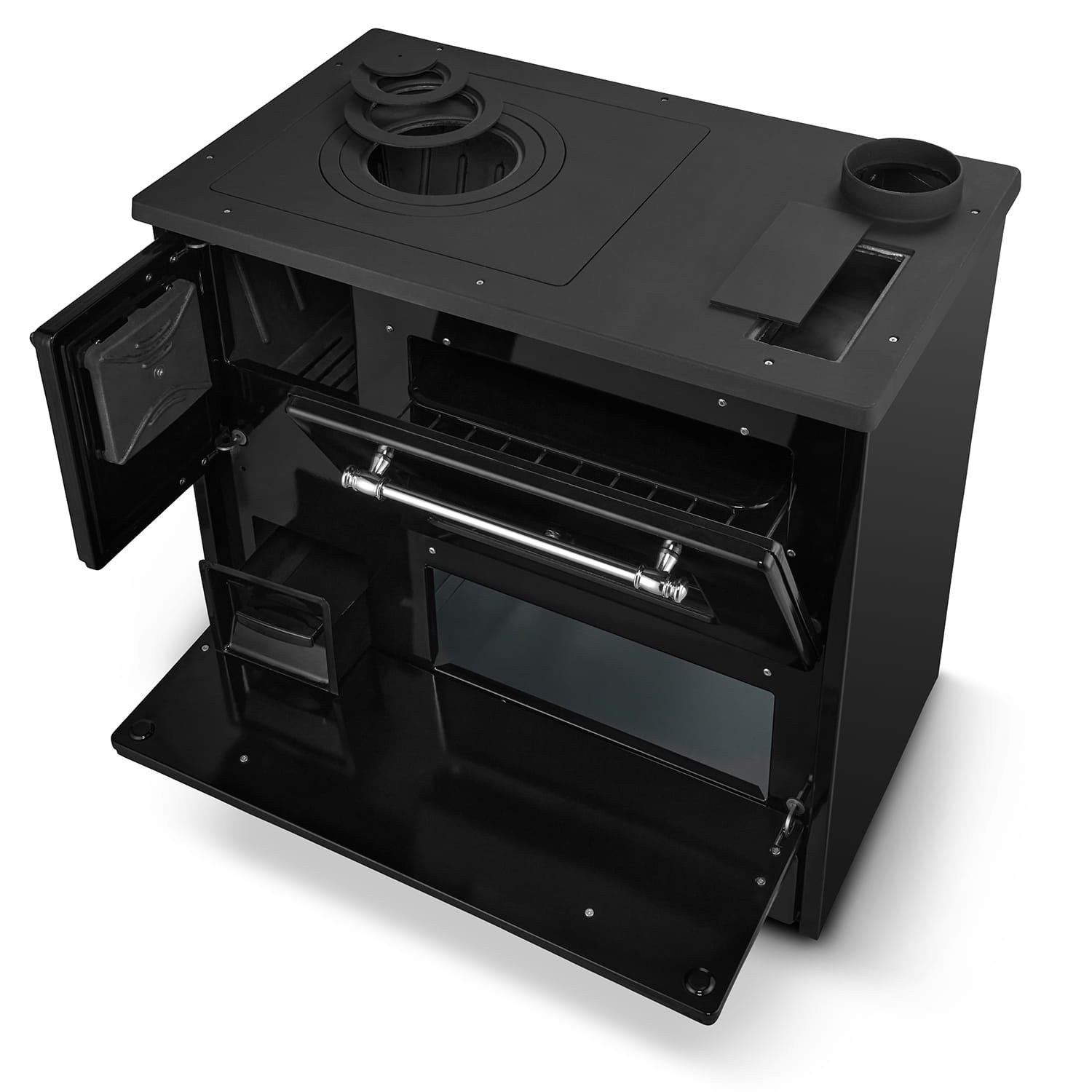 Krosnelė-viryklė OMEGA 701 (11,3 kW) Balta Dešinė