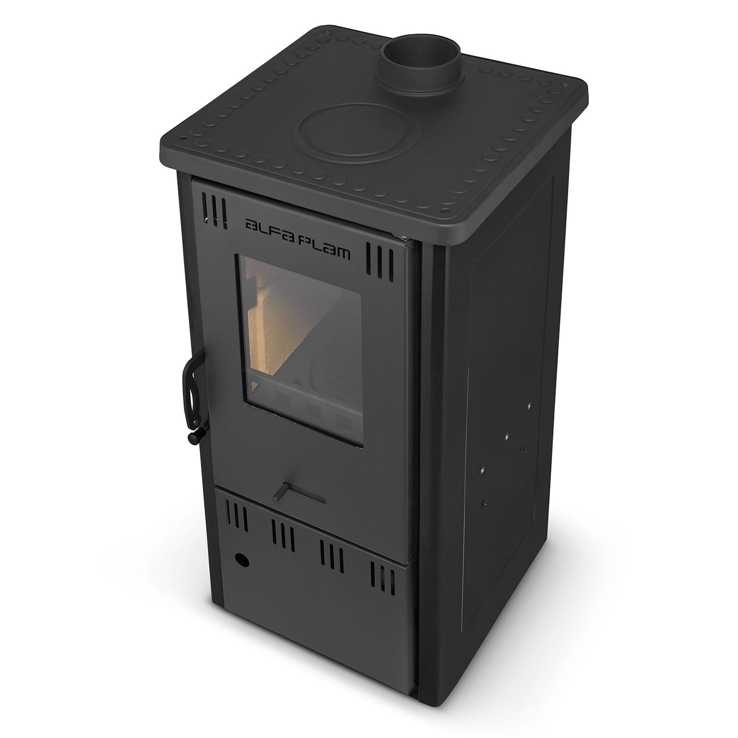 Krosnelė ALFA-PLAM ELITA 2 ECO (6,5 kW) Raudona