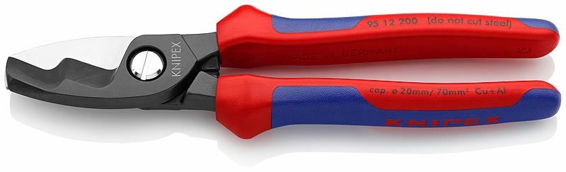 Kabelių žirklės D20mm/70mm2, Knipex