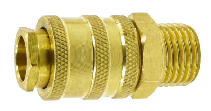 Pneumatinė jungtis su išoriniu sriegiu 1/2″, max 35 bar, KD2125