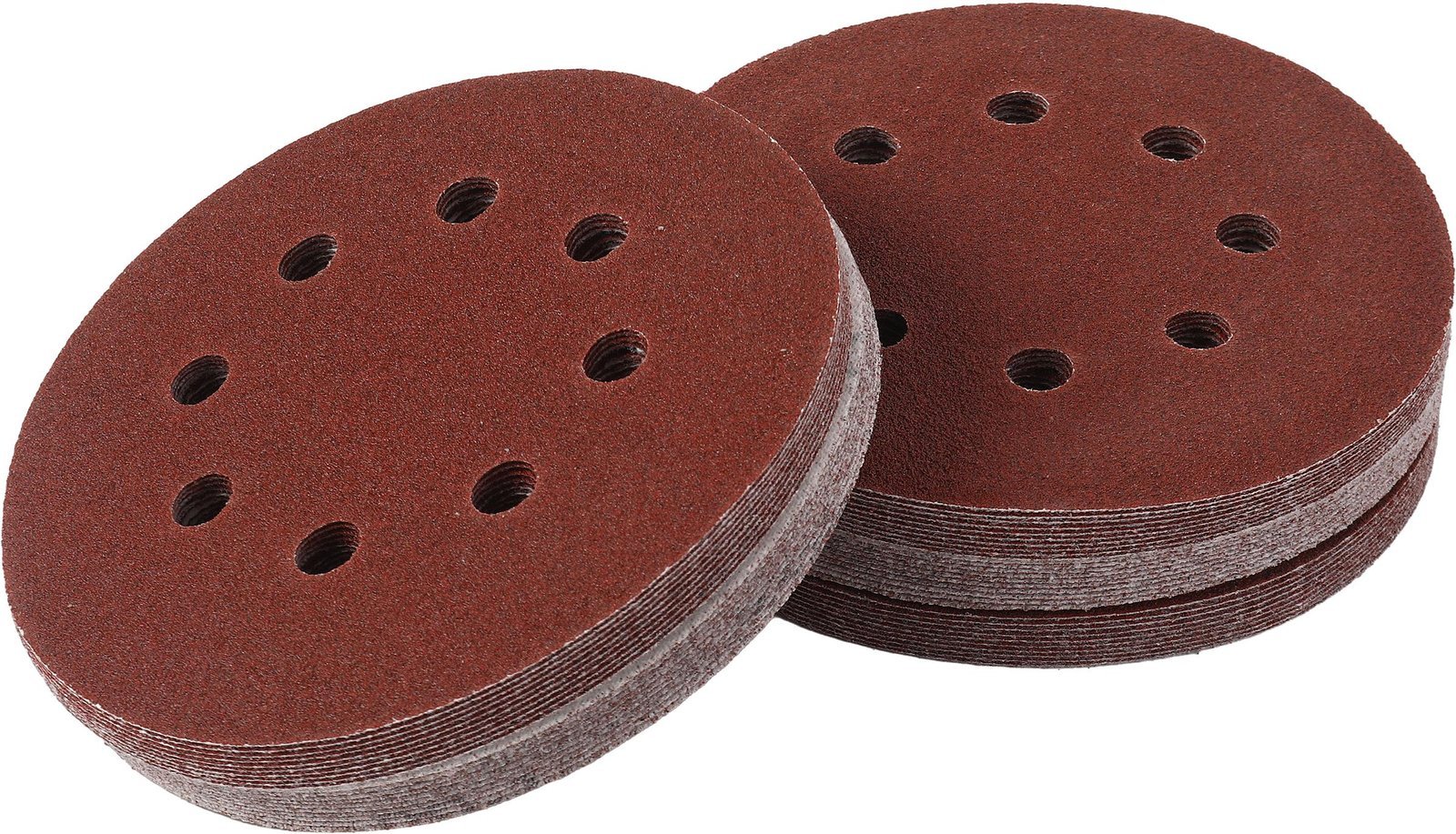 Papier ścierny 50szt. krążek 125mm P80 na rzep KD11809
