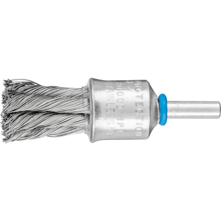 Šepetys vielinis su koteliu knotted PBG Inox 19×19/6mm 0,35m 19×19/6mm 0,35mm, Pferd