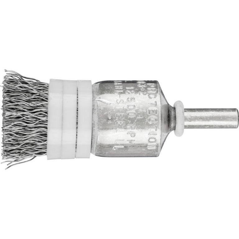 Šepetys vielinis su koteliu PBUR Steel 20×20/6mm 0,35mm, Pferd