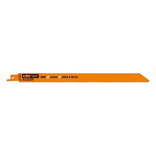 Pjūkleliai tiesiniam pjūklui 280×0,9mm BIM Co8 5 vnt. 280×0, 280×0,9mm Z10-14TPI, CMT
