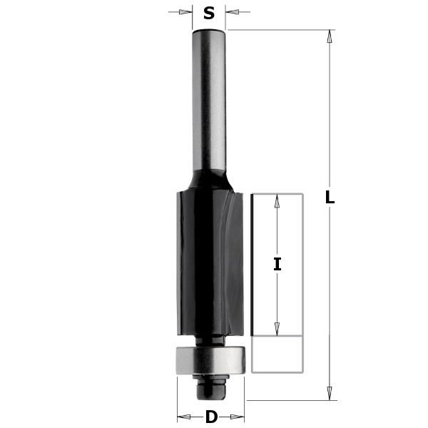Freza S=8mm, D=9,5mm, CMT