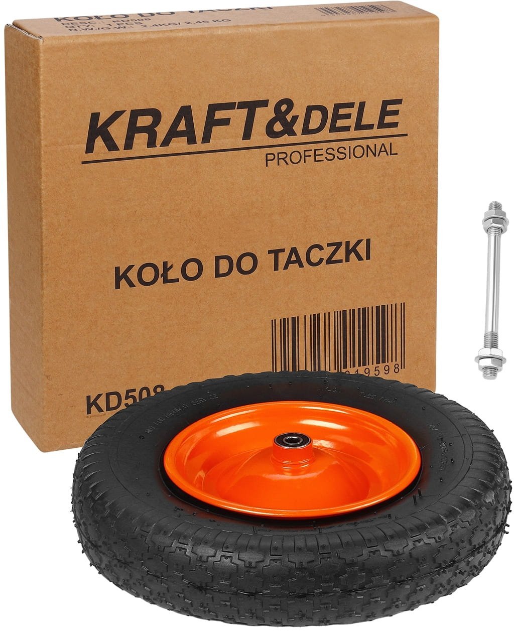 KOŁO DO TACZKI 16″ KD508