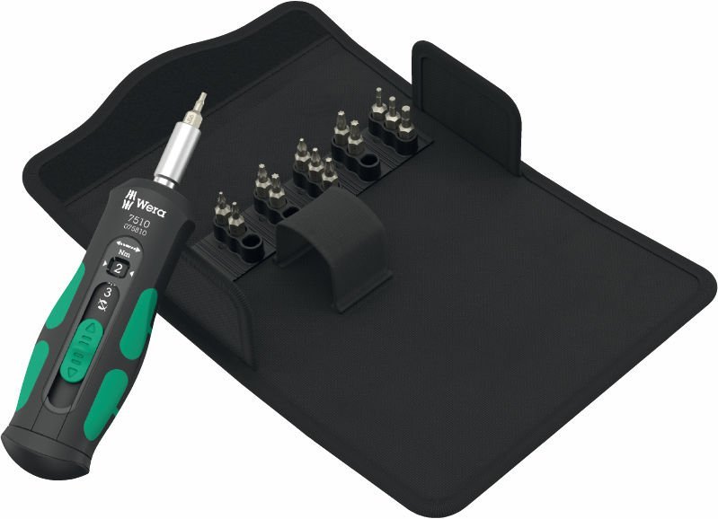 7510/14 Safe-Torque sukimo momento atsuktuvų komplektas 1-3 1-3 Nm, Wera