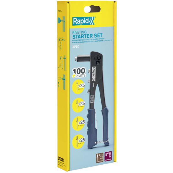 Kniediklis RP10 komplektas, Rapid