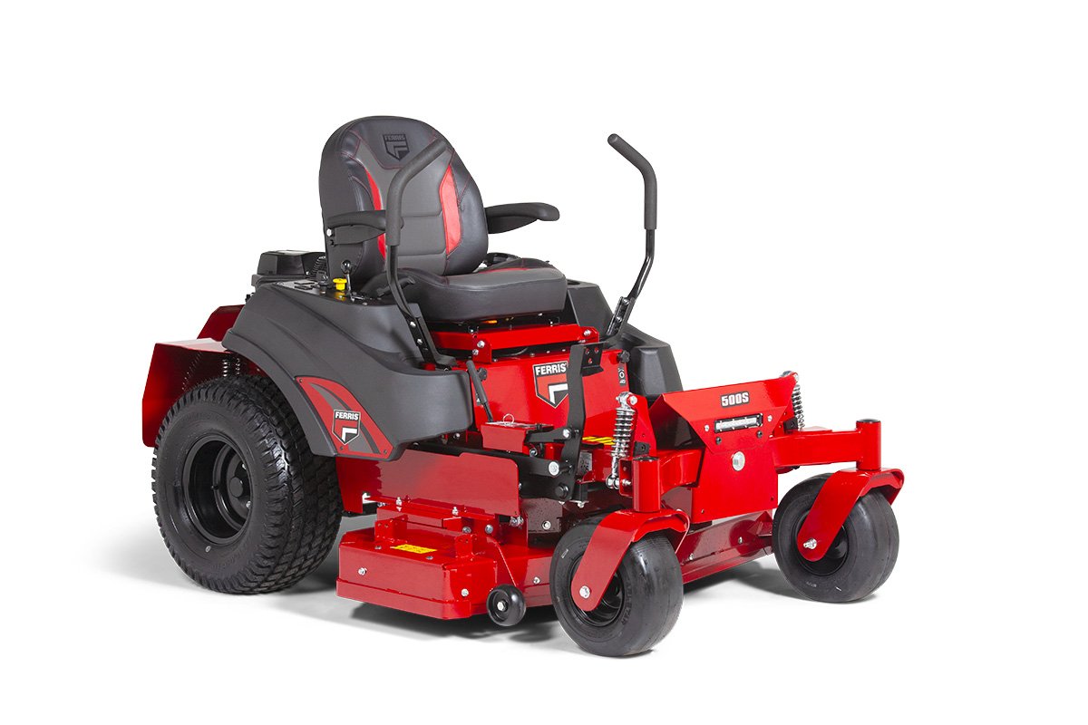 Nulinio apsisukimo vejos traktorius Ferris 500S pjovimo agregatas 122cm