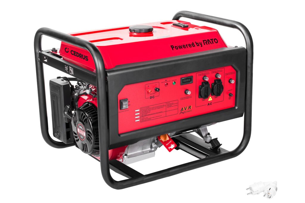 Benzininis elektros generatorius Cedrus CEDAG3-1F – 2700 W