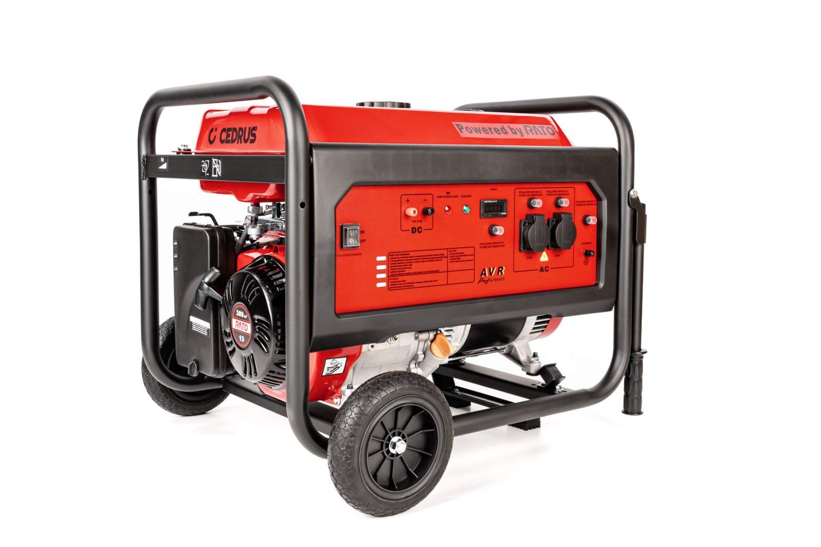 Benzininis elektros generatorius Cedrus CEDAG5-1F – 5000 W
