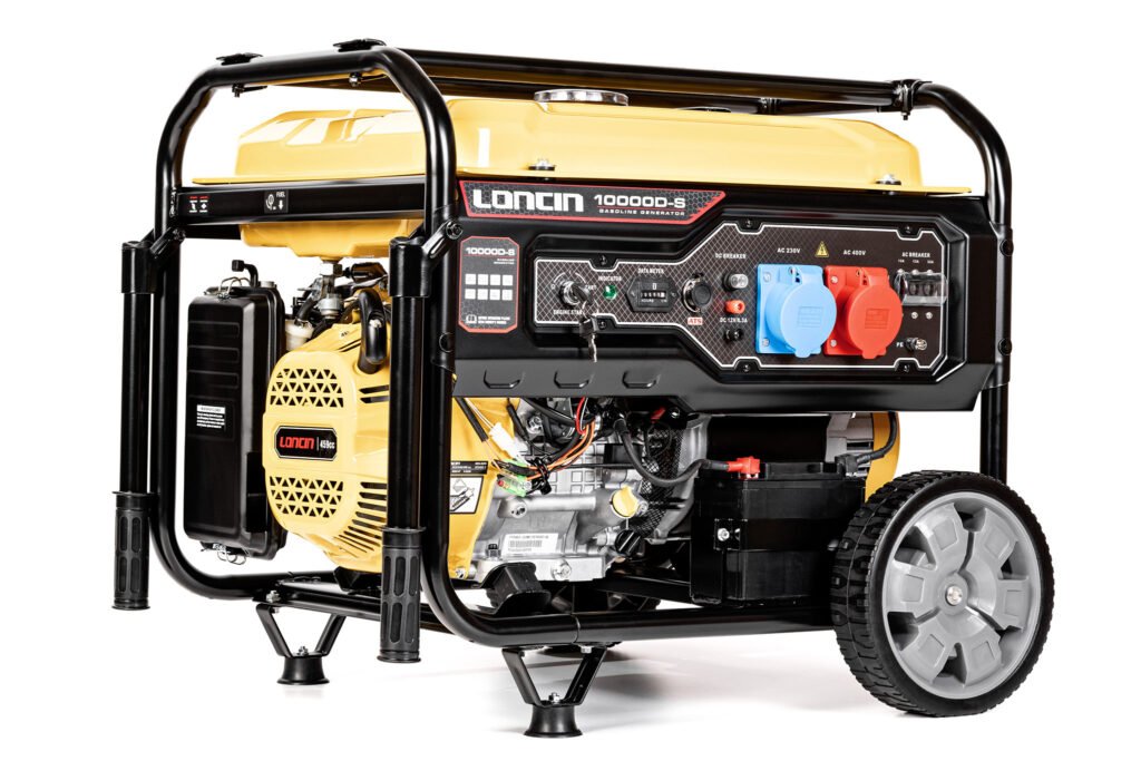 Benzininis elektros generatorius Loncin LC10000D-AS – 8000 W