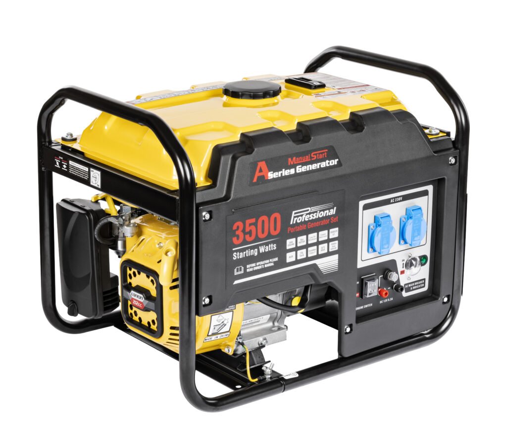 Benzininis elektros generatorius Loncin LC3500-AS – 3000 W