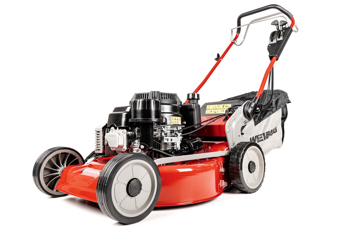 Benzininė vejapjovė Weibang WB536SK V 3IN1 su pavara