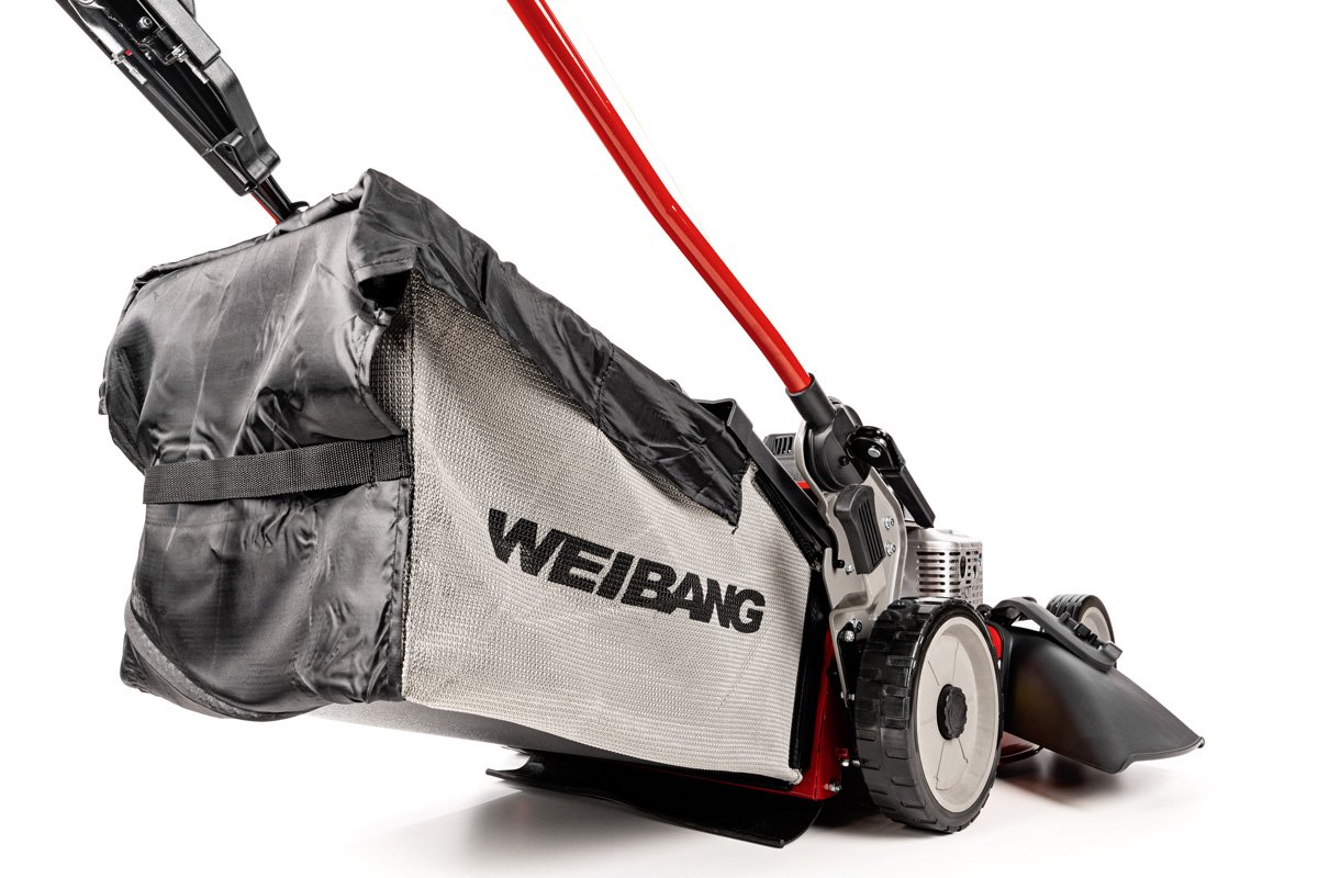 Benzininė vejapjovė Weibang WB536SK V 3IN1 su pavara