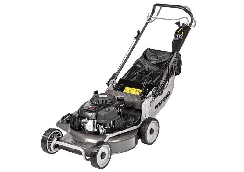 Benzininė vejapjovė Weibang WB537SC V 3IN1 su pavara