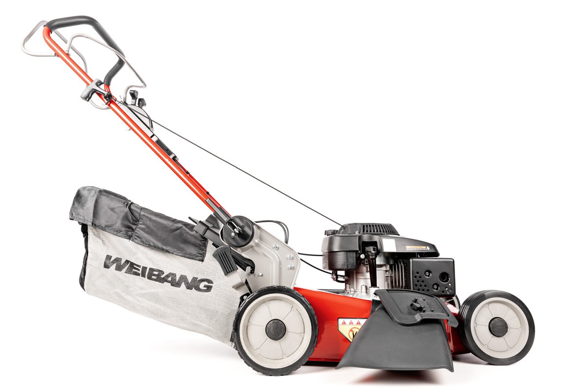 Benzininė vejapjovė Weibang WB537SLC V 3IN1 su pavara