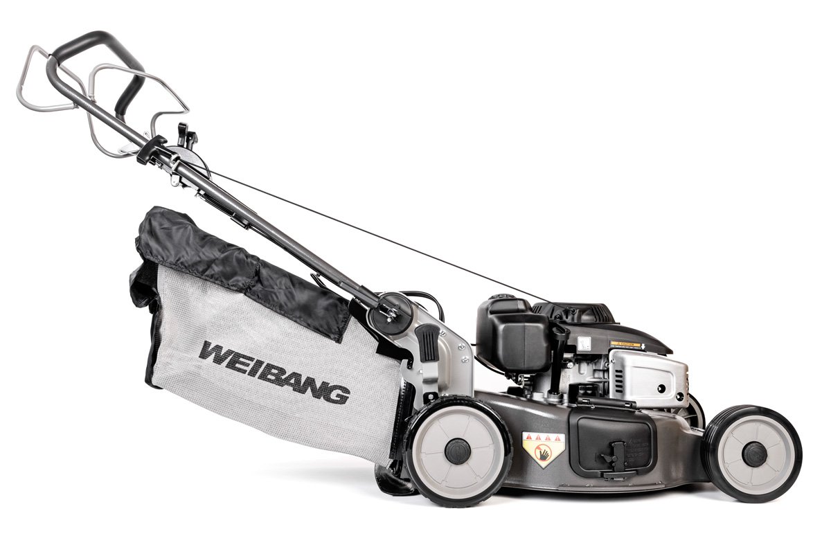 Benzininė vejapjovė Weibang WB538SC V 3IN1-LV su pavara