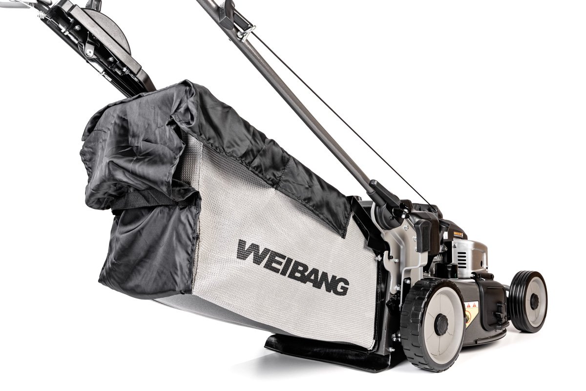 Benzininė vejapjovė Weibang WB538SC V 3IN1-LV su pavara