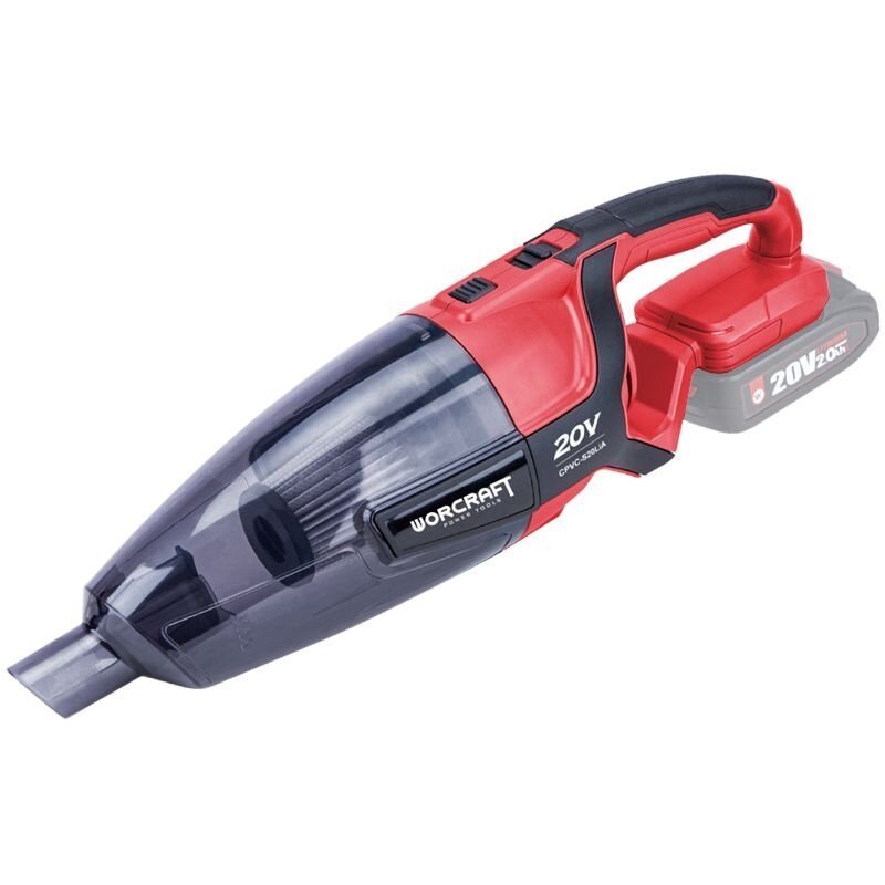 Akumuliatorinis siurblys WORCRAFT 20V LI-ION (Be akumuliatoriaus ir įkroviklio)