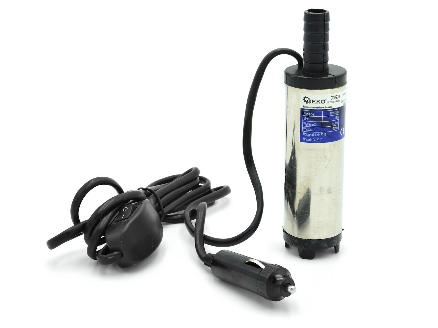 Panardinamas alyvos siurblys 24 V /