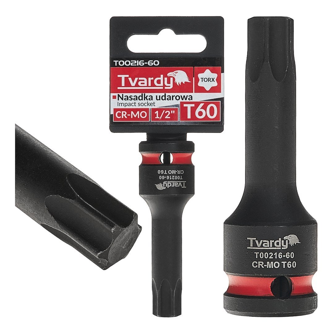 Smūginė galvutė su TORX antgaliu, 1/2&quot