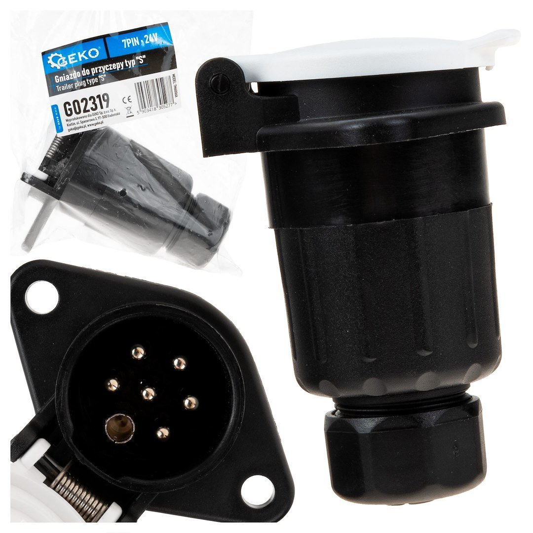 Trailer socket 7PIN 24V type &quot