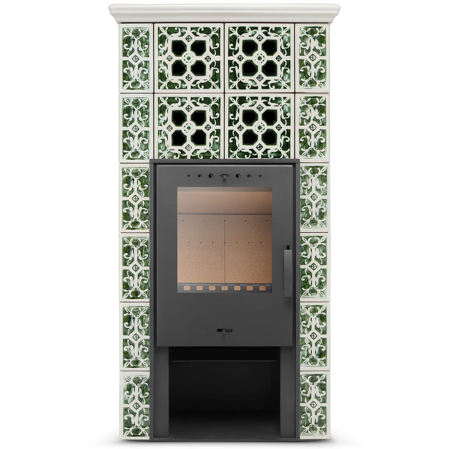 Koklinis židinys JASMIN GRANDE II (6 kW) Alyvuogių