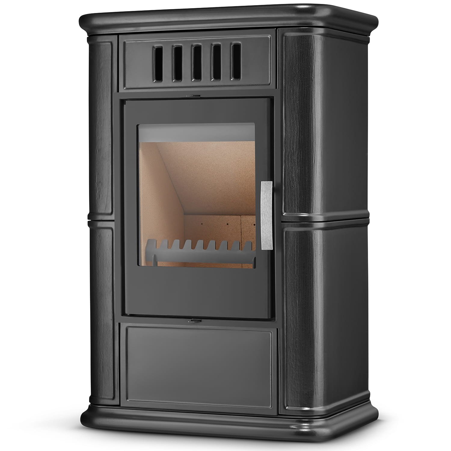 Koklinis židinys OLBIA (7,5 kW) Pilka