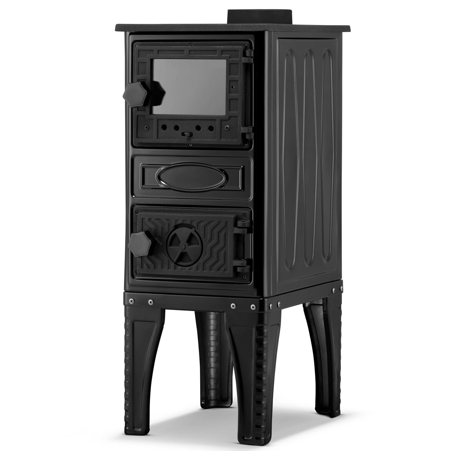 Krosnelė-viryklė SIGMA 304G MINI (9,2 kW) Juoda Aukšta
