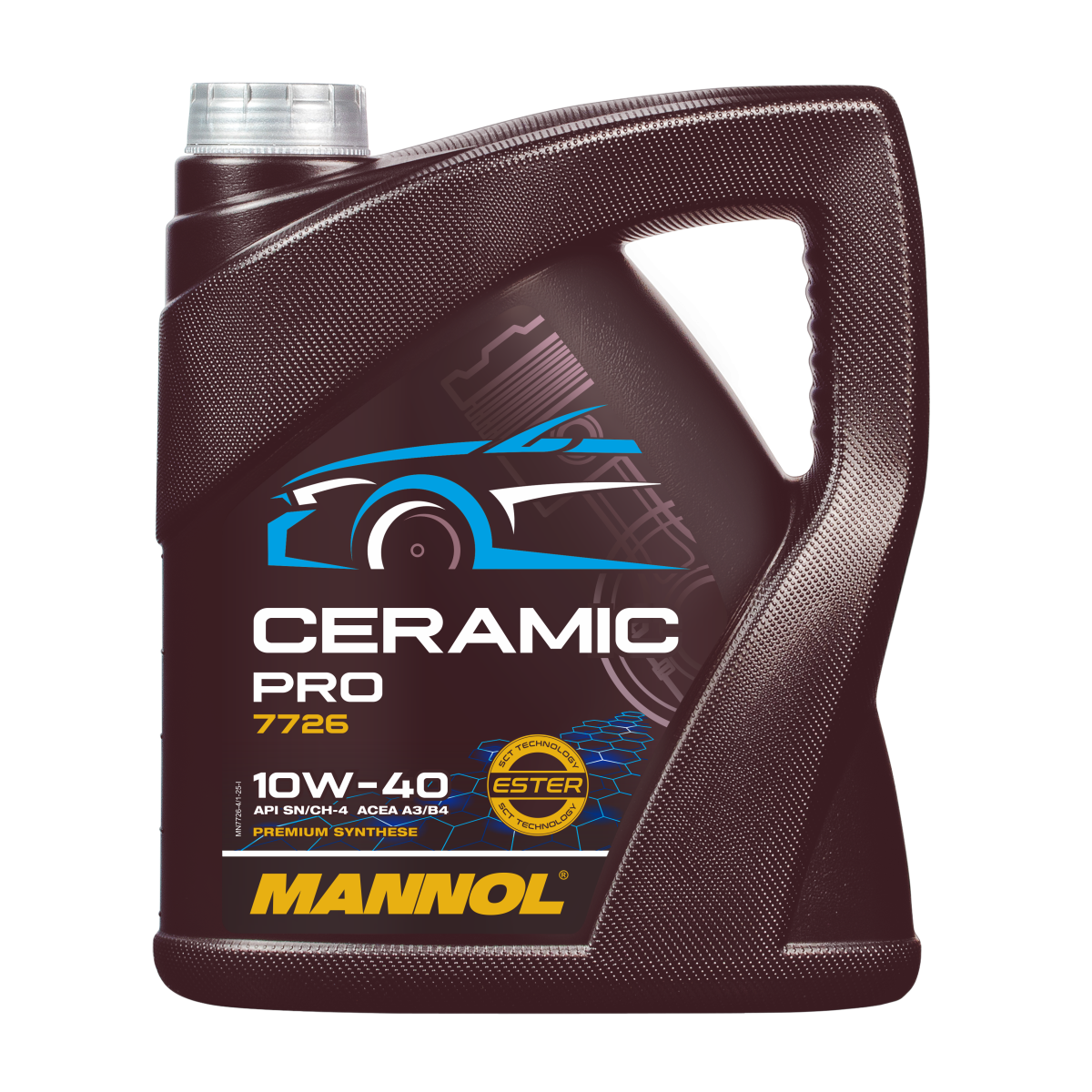 Variklio alyva MANNOL Ceramic Pro 10W-40 5l